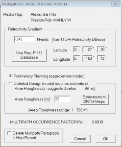 Evaluate Multipath (ITU)